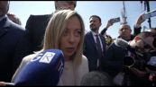 Dazi, Meloni: preoccupata ma attenzione all'allarmismo