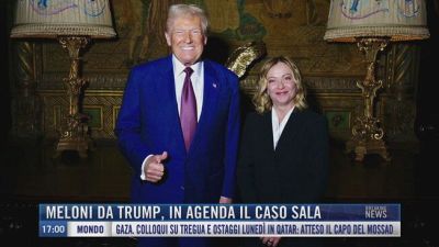Breaking News delle 17.00 | Meloni da Trump, in agenda il caso Sala