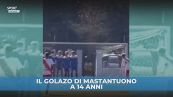 Mastantuono inventava gol su punizione già a 14 anni: che golazo