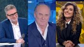 Stasera in tv (6 aprile), Le Iene e Gerry Scotti uniscono le forze contro Fabio Fazio: la controffensiva Mediaset