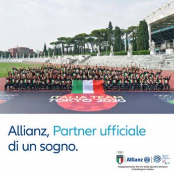 Allianz Partner ufficiale di un sogno - nazionale  italiana olimpica