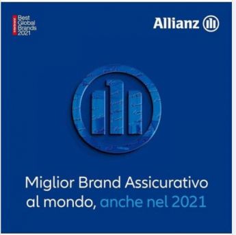 Allianz brand n. 1 assicurativo al mondo anche nel 2021