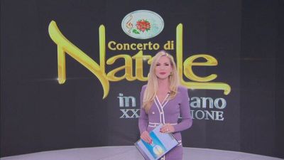 La sera di Natale con Federica Panicucci