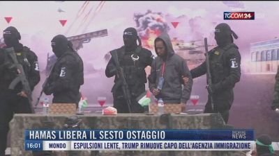 Breaking News delle 16.00 | Hamas libera il sesto ostaggio