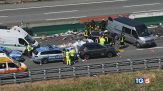 Contromano a Novara è strage in autostrada
