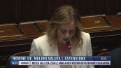 Breaking News delle 14.00 | Nomine Ue, Meloni valuta l'astensione