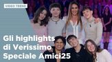 Gli highlights di Verissimo Speciale Amici25