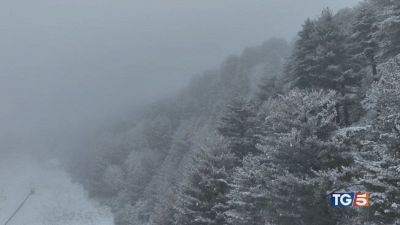 Freddo, vento e neve L'occhio di "Sentinel"