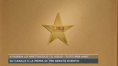 Stasera lo spettacolo "Il Volo - Tutti per uno"