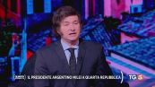 Il presidente argentino Milei stasera a Quarta Repubblica