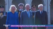 Carlo e Camilla in Italia: folla e applausi per i reali inglesi