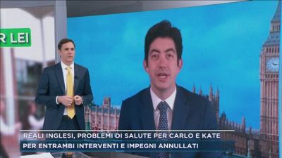 Reali inglesi, problemi di salute per Carlo e Kate