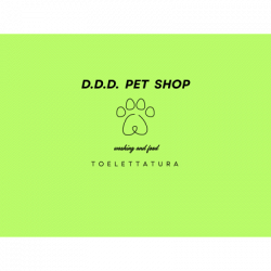 D.D.D. PET SHOP Washing and Food logo