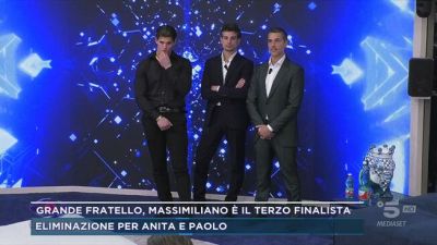 Grande Fratello, Massimiliano è il terzo finalista