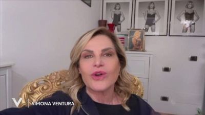 Il saluto da Simona Ventura per Vladimir Luxuria