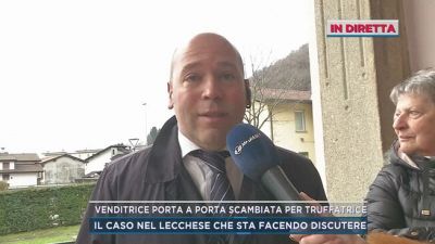 Venditrice porta a porta scambiata per truffatrice