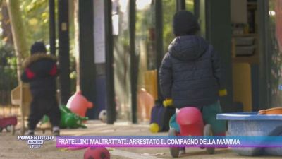 Fratellini maltrattati: arrestato il compagno della mamma