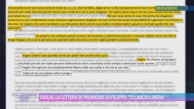 Giulia Cecchettin, promesse e minacce di Filippo Turetta