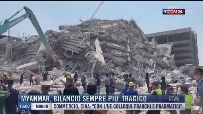 Breaking News delle 16.00 | Myanmar, bilancio sempre più tragico