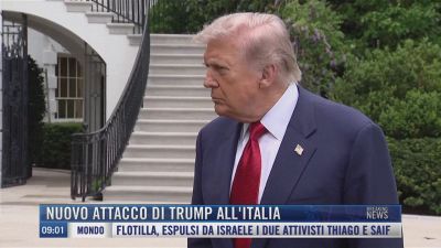 Breaking News delle 09.00 | Nuovo attacco di Trump all'Italia