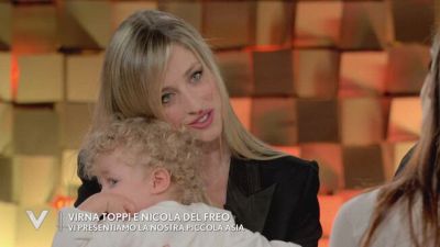 Virna Toppi e Nicola Del Freo: "Vi presentiamo nostra figlia Asia"