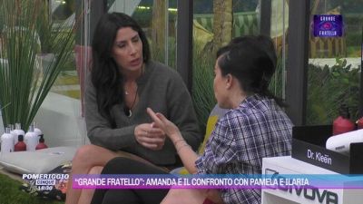 "Grande fratello": Amanda e il confronto con Pamela e Ilaria