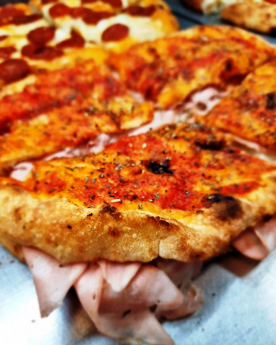 PIZZA AL TRANCIO PANIDA' PIZZA IN TEGLIA