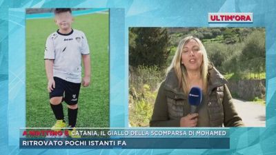 Catania, Mohamed ritrovato pochi istanti fa