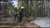 Grosso incendio a Chernobyl dopo schianto drone, radiazioni nei limiti