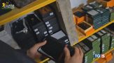 Maxi sequestro nello showroom del falso