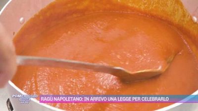 Ragù napoletano: in arrivo una legge per celebrarlo