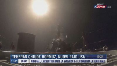 Breaking News delle 11.00 | Teheran chiude Hormuz, nuovi raid Usa