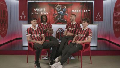 Reijnders, Joao Felix, Pavlovic e Bondo alle prese con Assassin's Creed Shadows