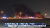 Breaking News delle 18.00 | Missile iraniano su base Usa, 5 feriti