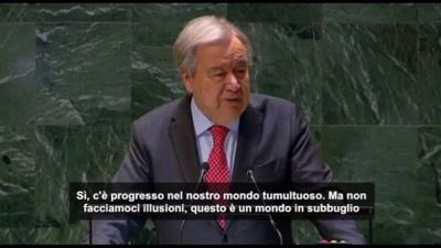 Guterres: dalle guerre al clima, il vaso di Pandora dei mali moderni