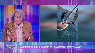 Mariuccia, 98 anni: il segreto della longevità? Sport e amore