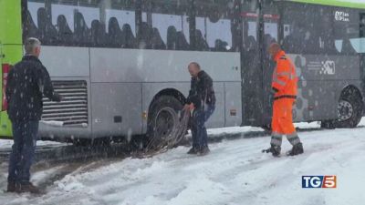 Piogge, vento e neve. Ecco il ciclone polare