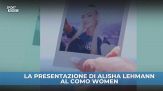 Alisha Lehmann in riva al lago: il video-annuncio del Como Women
