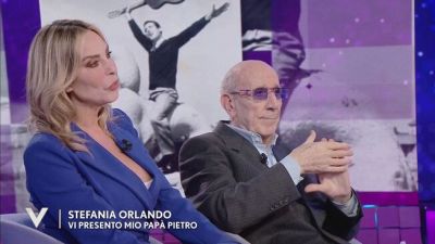 Stefania Orlando e il papà Pietro
