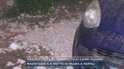 Forte scossa di terremoto ai Campi Flegrei