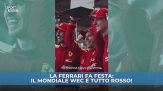 Che festa per la Ferrari!
