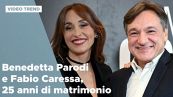 Benedetta Parodi e Fabio Caressa, 25 anni di matrimonio