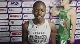 Doualla da record: "Ho fatto due volte i 100 metri per correre dalla mia famiglia"