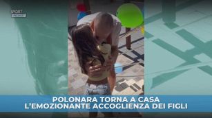 Polonara torna a casa dopo il primo ciclo di cure