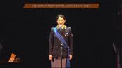 Festa della Polizia: Denise Albani canta l'Inno Nazionale