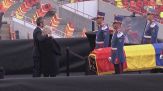 L'omaggio a Lucescu avvolto nella bandiera romena