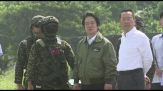 Taiwan, il presidente Lai sale sulla motovedetta lanciamissili