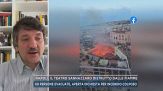 Teatro Sannazzaro distrutto dalle fiamme, aperta inchiesta per incendio colposo