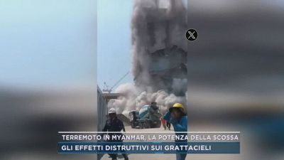 Terremoto in Myanmar, la potenza della scossa