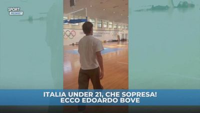 Bove fa una sorpresa all'Italia under 21